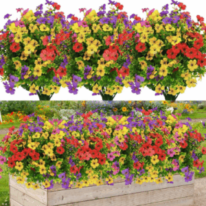 Luxury Artificial Eucalyptus Violet Greenery Arrangement – Realistic Plastic Faux Flowers for Wedding & Studio Photography Décor - SKU-2025-014