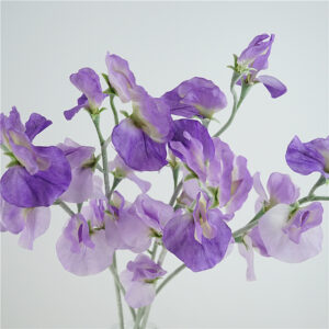Wholesale Artificial Sweet Pea Flower Stem – High-End Faux Floral for Wedding, Party and Interior Decoratio SKU: SINO-0129