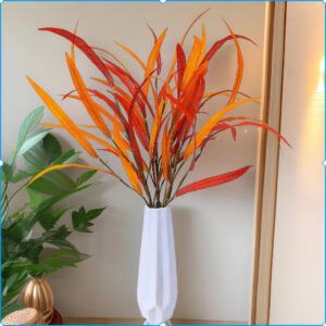 Artificial Willow Leaf Branch Faux Greenery for Harvest Festival Decoration Seasonal Displays and Event Styling SKU: SINO-0050