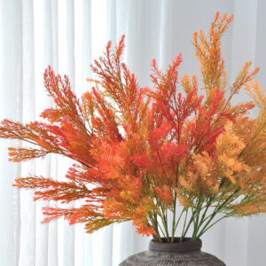 Autumn Style Artificial Pine & Redwood Branches, Frosted Faux Greenery Foliage for Natural Landscaping, Home & Seasonal Decor Arrangement SKU: SINO-0081