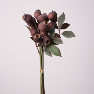 Artificial Eucalyptus Fruit Faux Plant Creative Home Decoration Fake Plant for Living Room Decor Wholesale SKU: SINO-0088