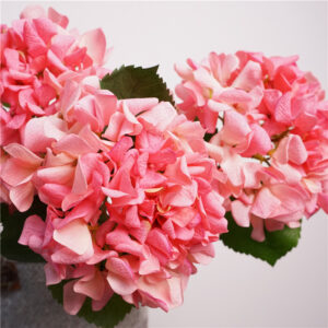 Luxury Artificial Hydrangea, Single Stem Real Touch Faux Dutch Hydrangea Flower for Home Decor, Wedding Styling and Interior Arrangement SKU: SINO-0107