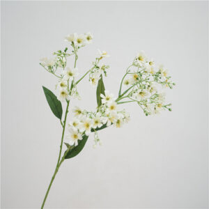 Realistic Artificial Daphne Flower Single Stem for Bridal Bouquet Wedding Home Decor Table Vase Arrangement Fresh Cottage Style Floral Decoration SKU: SINO-0118