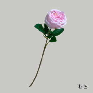 High Quality Real Touch Austin Rose Artificial Flower Moisture Retaining Faux Rose for Living Room Table & Home Decoratio SKU: SINO-0192