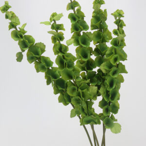 Factory Direct Artificial Shell Grass 95cm Faux Greenery Bell Flower Money Leaf Stem for Floral Arrangements & Decoration SKU: SINO-0190